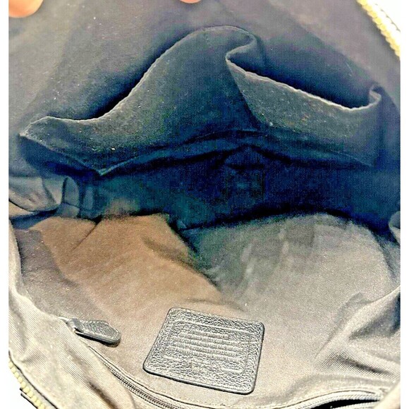 Vintage Coach Black Leather Shoulder bag F34040 2 - Picture 10 of 10